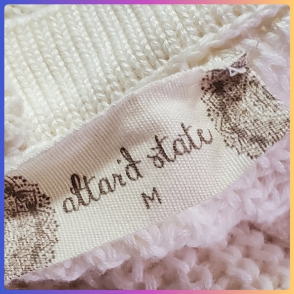 Turtle Neck Sweater Extended Shoulders by Altar'd State - Picture 2 of 5